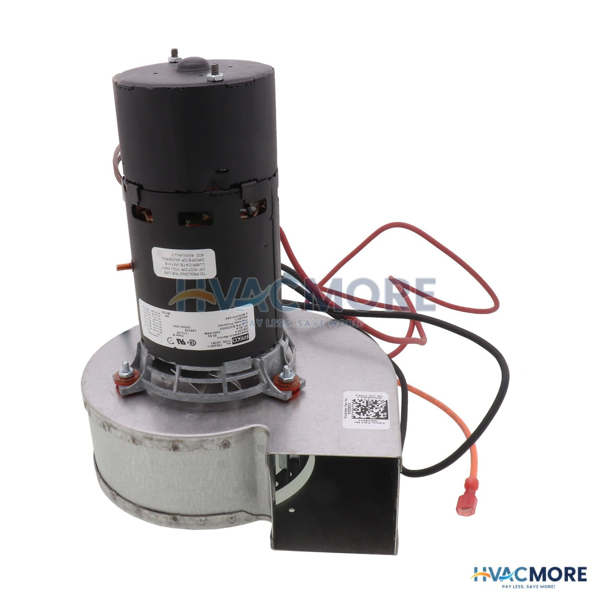 Goodman-Amana Inducer Motor 1/12 HP B3233003