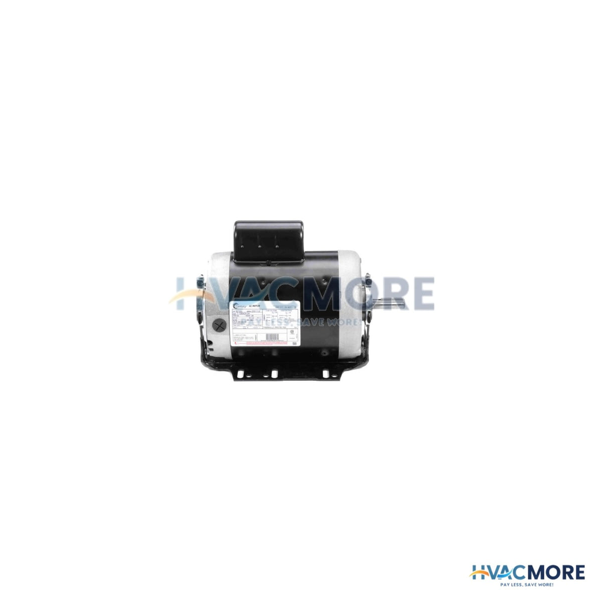Century 6-1/2" Capacitor Start Base Motor (208-230/115V, 3450 RPM, 1-1/2 HP) B722L