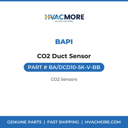 BAPI CO2 Duct Sensor BA/DCD10-5K-V-BB