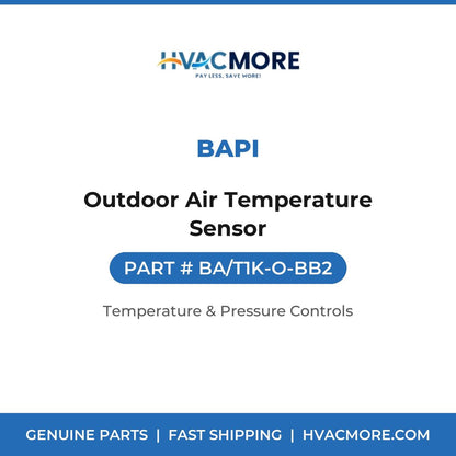 BAPI Outdoor Air Temperature Sensor BA/T1K-O-BB2