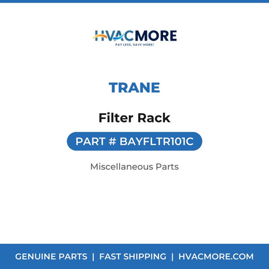 Trane Filter Rack BAYFLTR101C