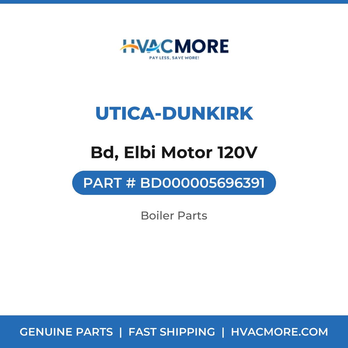 Utica-Dunkirk Bd, Elbi Motor 120V BD000005696391