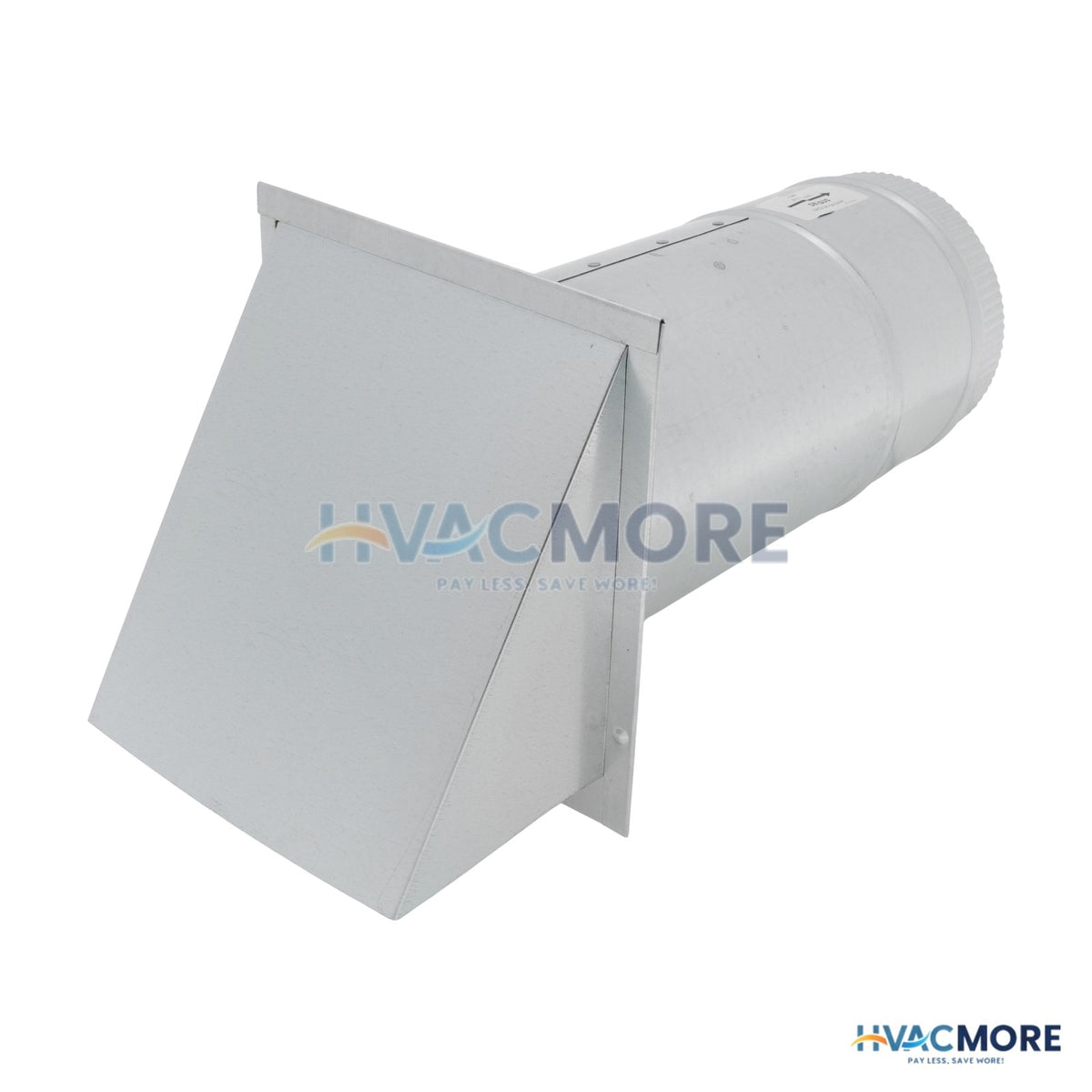 Broan Pressure Relief Damper W/ Wall Cap and 6" Collar BD6
