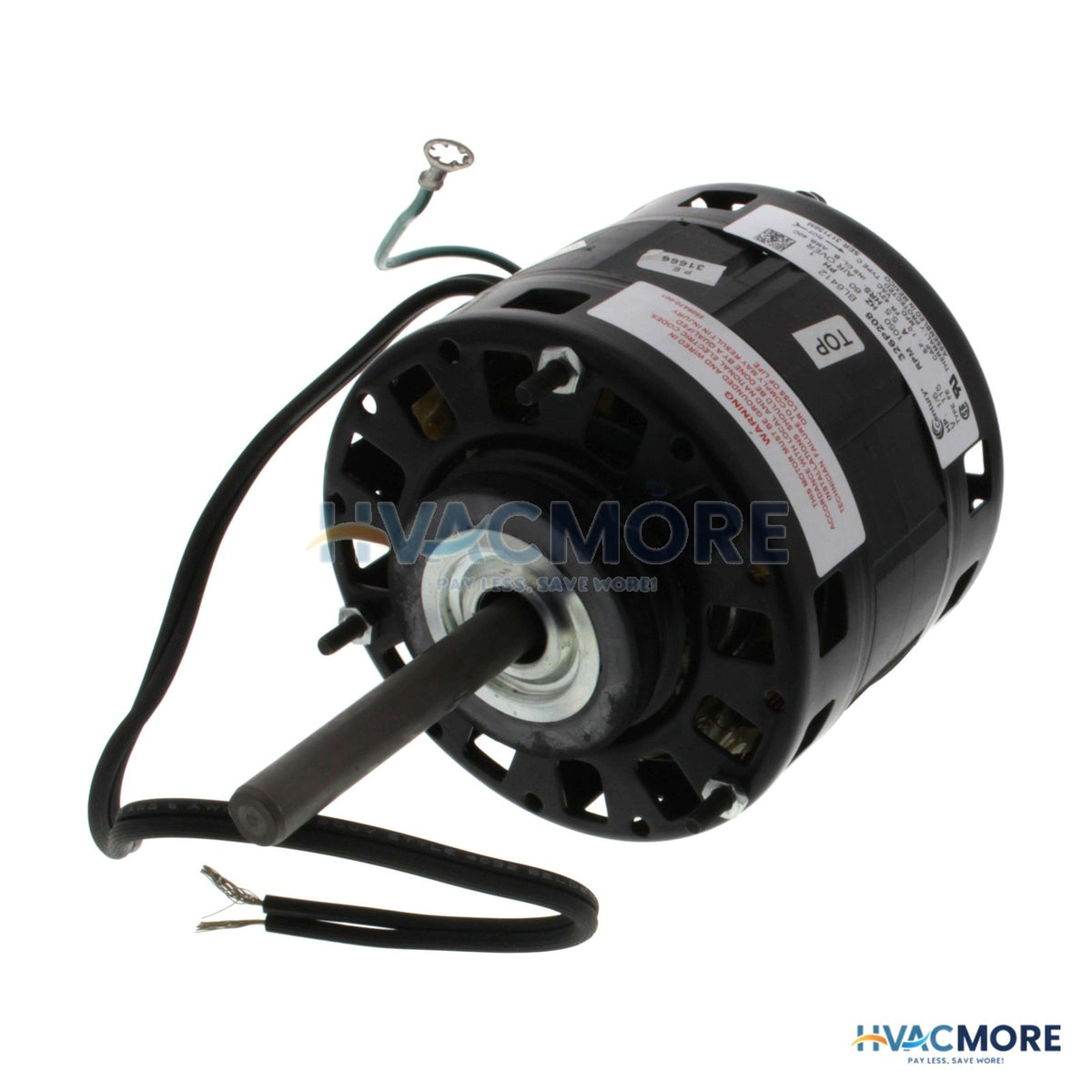 Century 5" Single Shaft Open Fan/Blower Motor (115V, 1050 RPM, 1/6 HP) BL6412