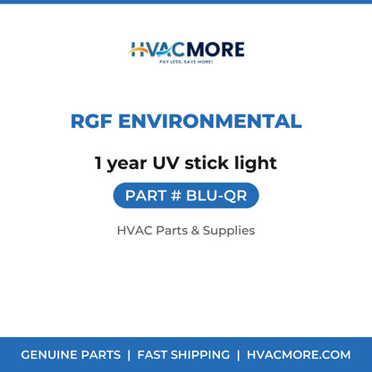 RGF Environmental 1 year UV stick light BLU-QR