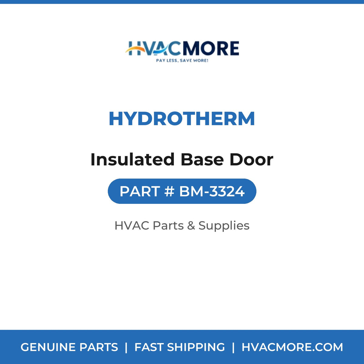 Hydrotherm Insulated Base Door BM-3324