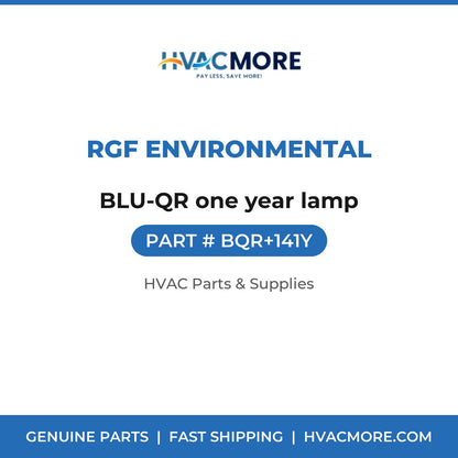 RGF Environmental BLU-QR one year lamp BQR+141Y