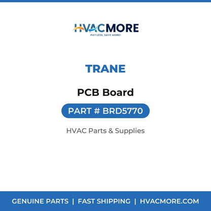 Trane PCB Board BRD5770