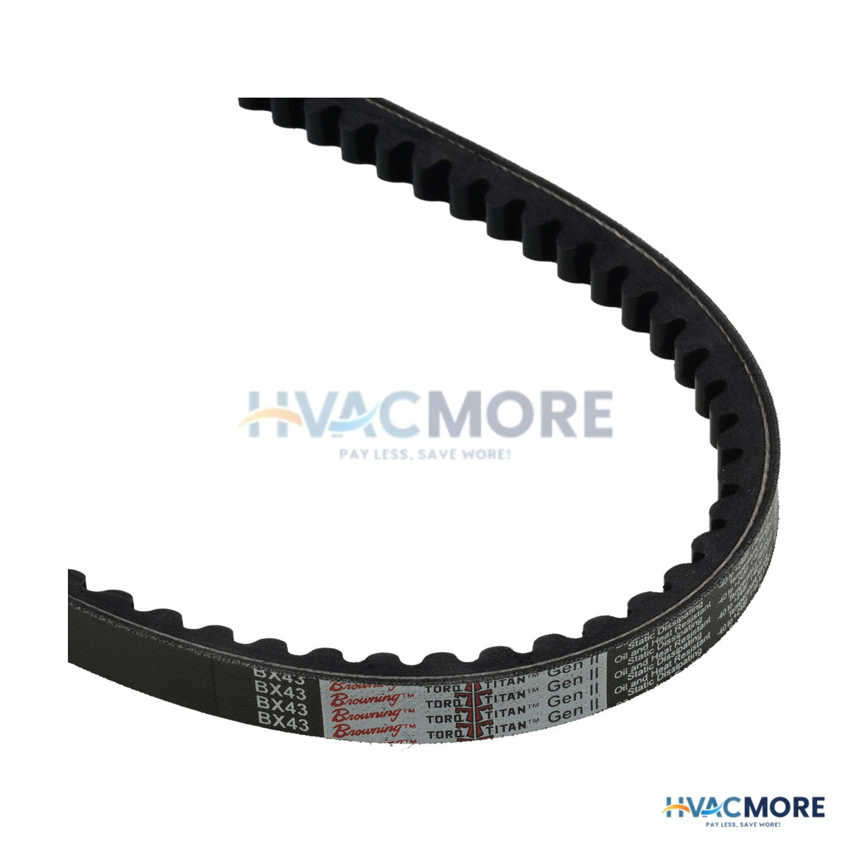 Browning TorqTitan Gripnotch Belt W/ 44.8" Pitch BX43