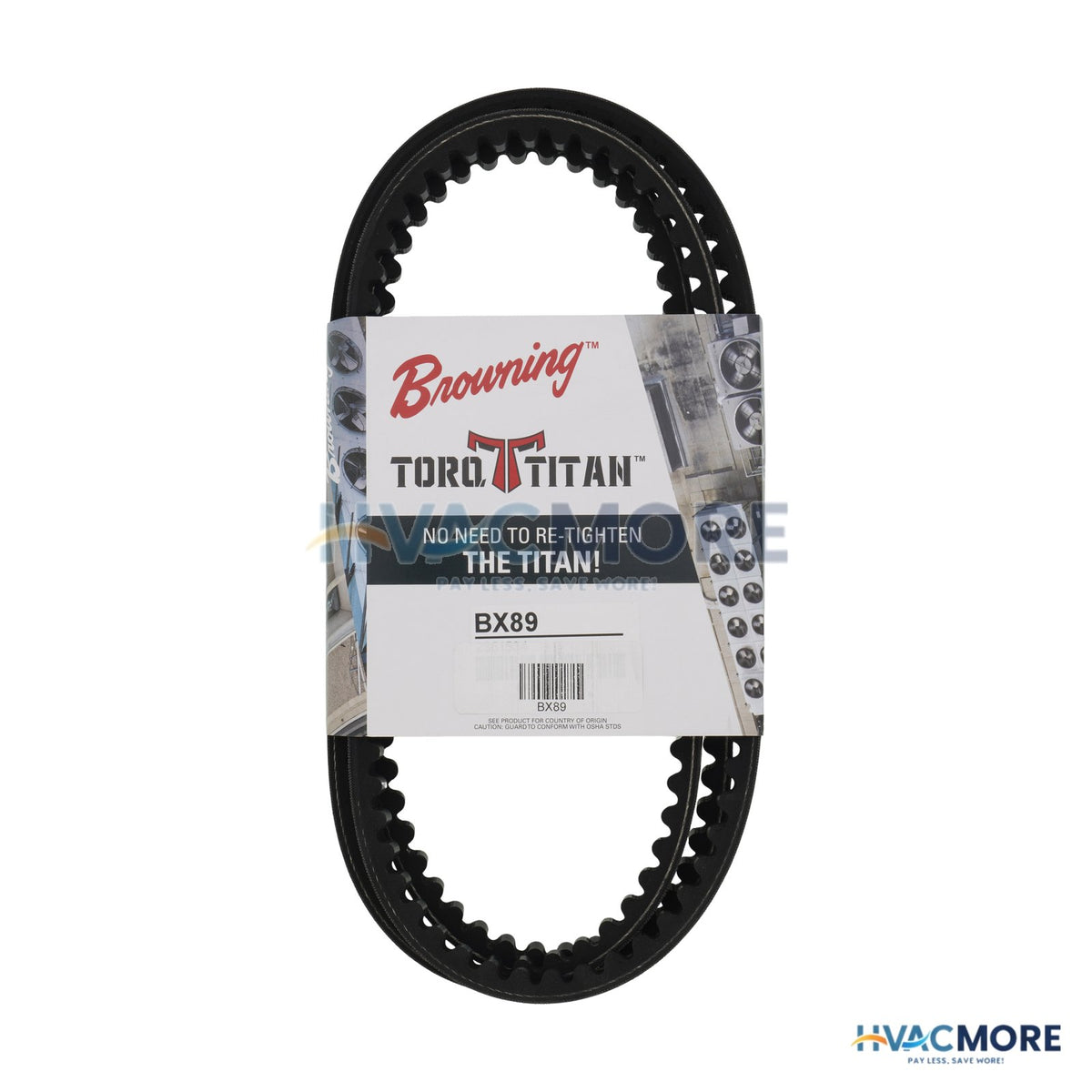 Browning TorqTitan Gripnotch Belt W/ 90.8" Pitch BX89