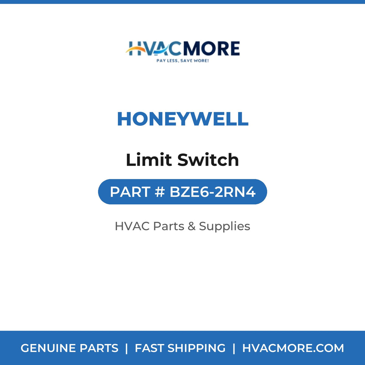 Honeywell Limit Switch BZE6-2RN4