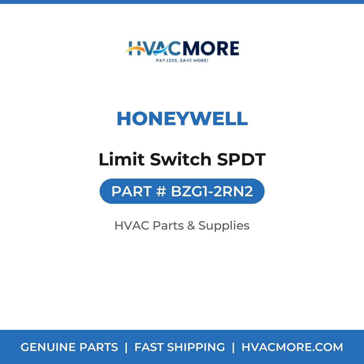 Honeywell Limit Switch SPDT BZG1-2RN2
