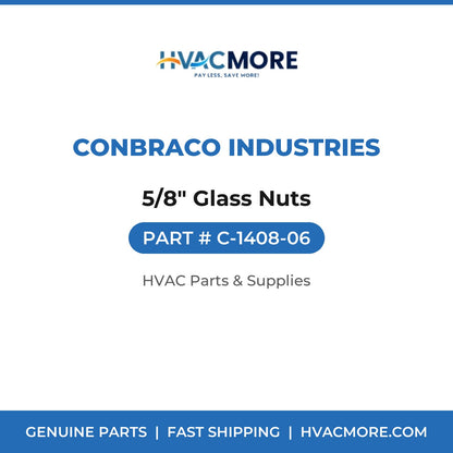 Conbraco Industries 5/8" Glass Nuts C-1408-06