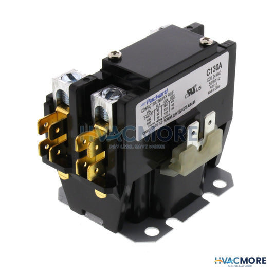 Packard 1 Pole Contactor (24V, 30 Amp) C130A