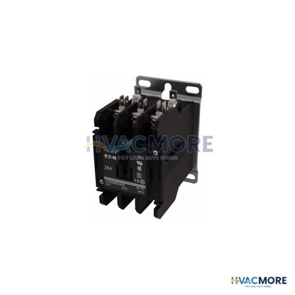 Eaton 3-POLE Definite Purpose Contactor (24V, 15 Amp) C25DND315T