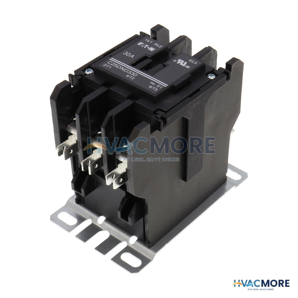 Eaton 3-POLE Definite Purpose Contactor (480V, 30 Amp) C25DND330C