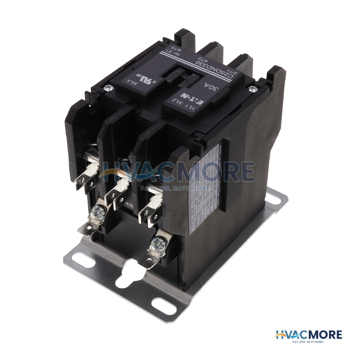 Eaton 3-POLE Definite Purpose Contactor (24V, 30 Amp) C25DND330T