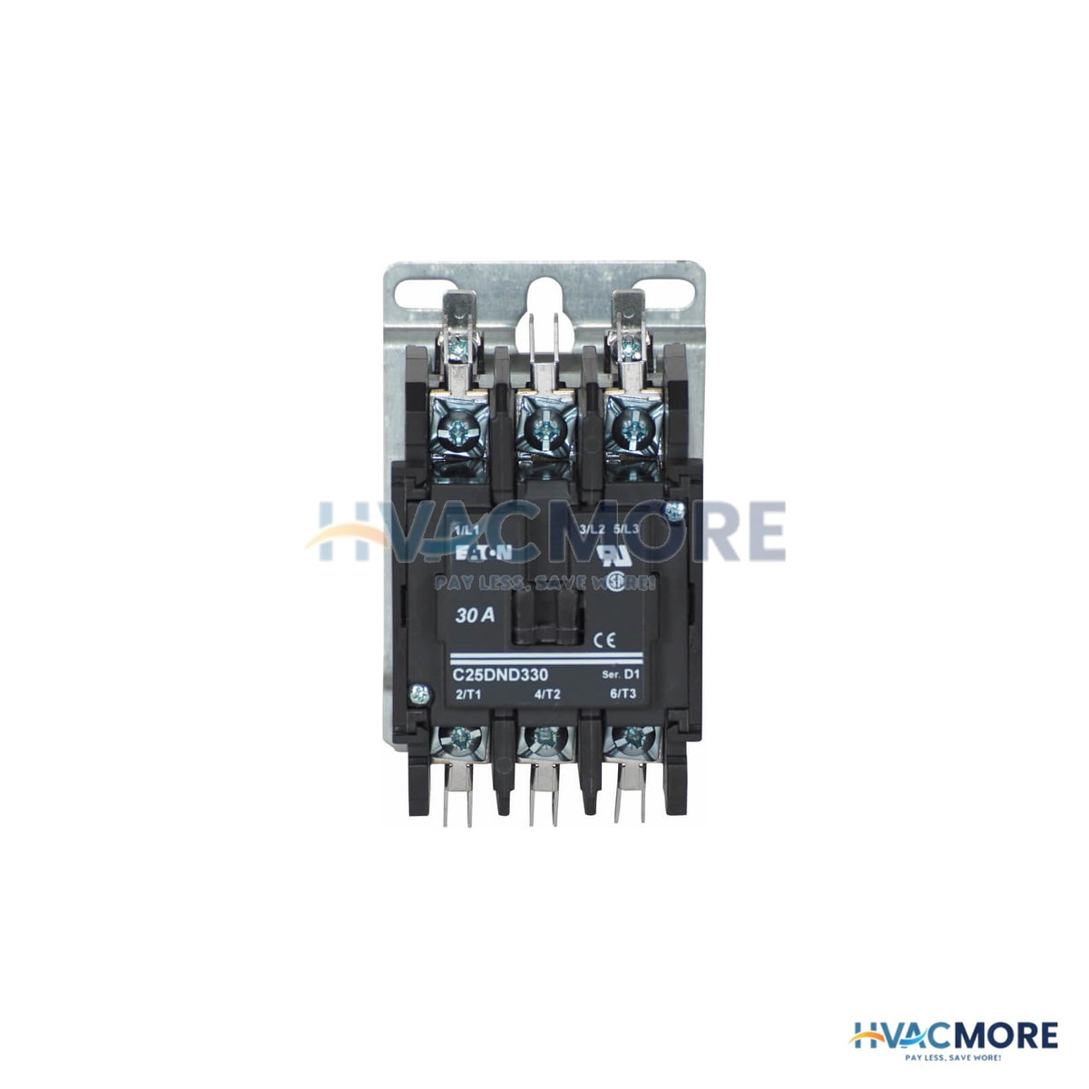 Eaton 3-POLE Definite Purpose Contactor (110/120V, 40 Amp) C25DND340A