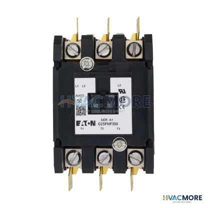 Eaton 3-POLE Definite Purpose Contactor (110/120V, 50 Amp) C25FNF350A