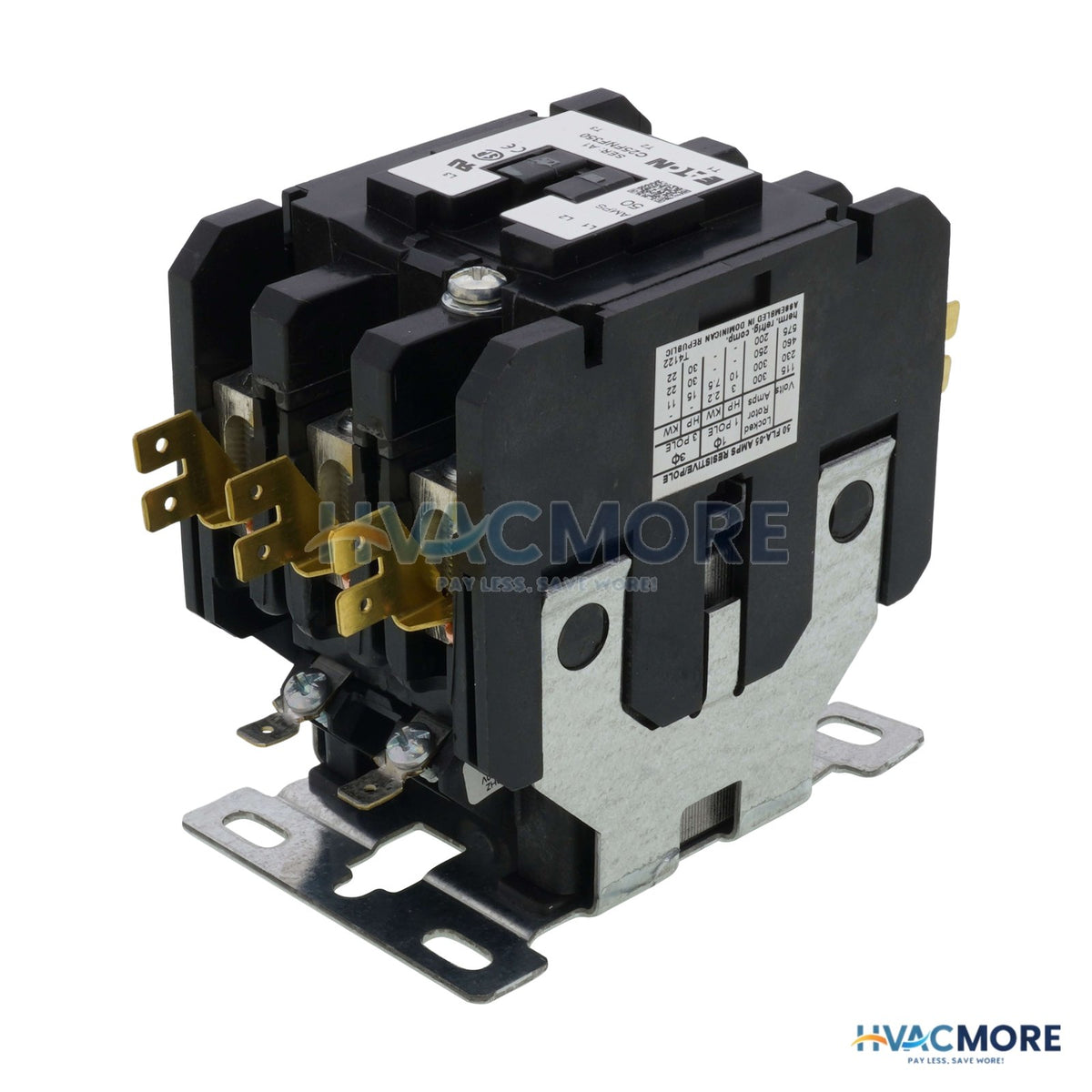 Eaton 3-POLE Definite Purpose Contactor (110/120V, 50 Amp) C25FNF350A