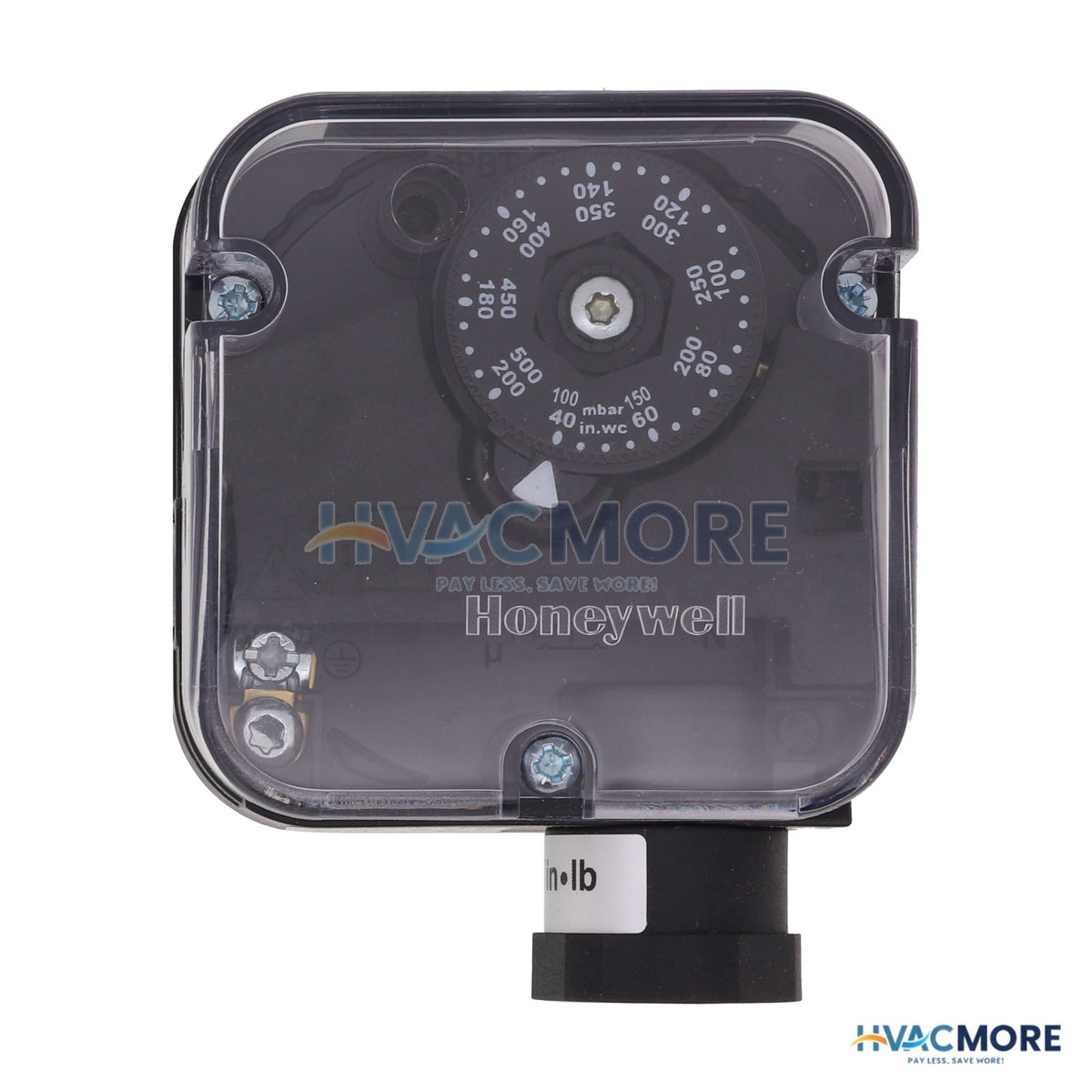 Honeywell 1/4" NPT Pressure Switch, 1.5-7 PSI Auto Reset (Additive) C6097A3137