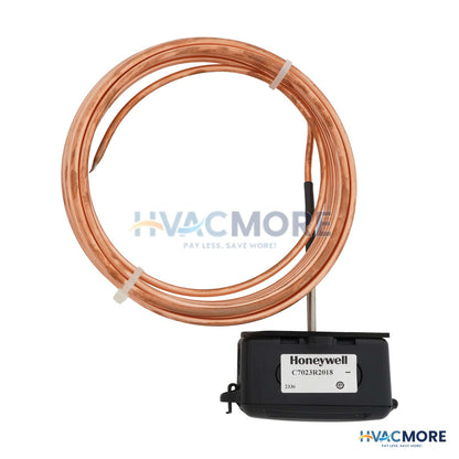 Honeywell 24' Flexible Copper Averaging Duct Temperature Sensor, 10K Ohm NTC Type III C7023R2018