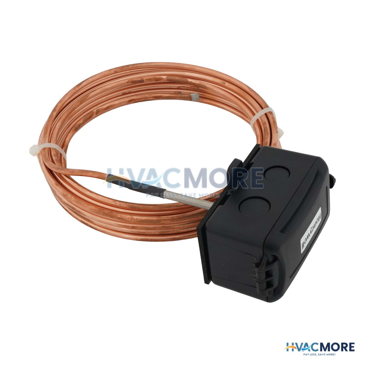Honeywell 24' Flexible Copper Averaging Duct Temperature Sensor, 10K Ohm NTC Type III C7023R2018