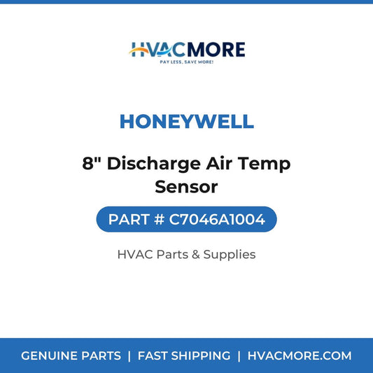 Honeywell 8" Discharge Air Temp Sensor C7046A1004