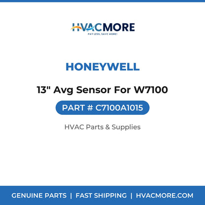 Honeywell 13" Avg Sensor For W7100 C7100A1015