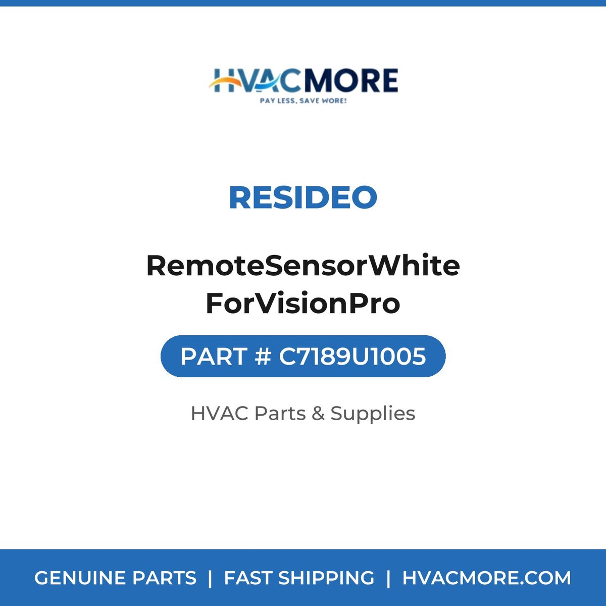 Resideo RemoteSensorWhite ForVisionPro C7189U1005