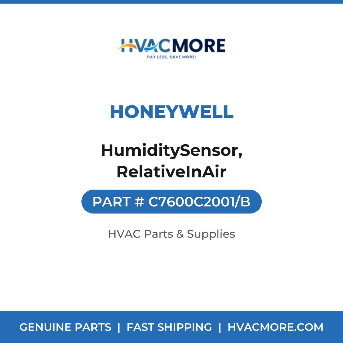 Honeywell HumiditySensor, RelativeInAir C7600C2001/B