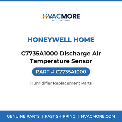 Honeywell Home C7735A1000 Discharge Air Temperature Sensor C7735A1000