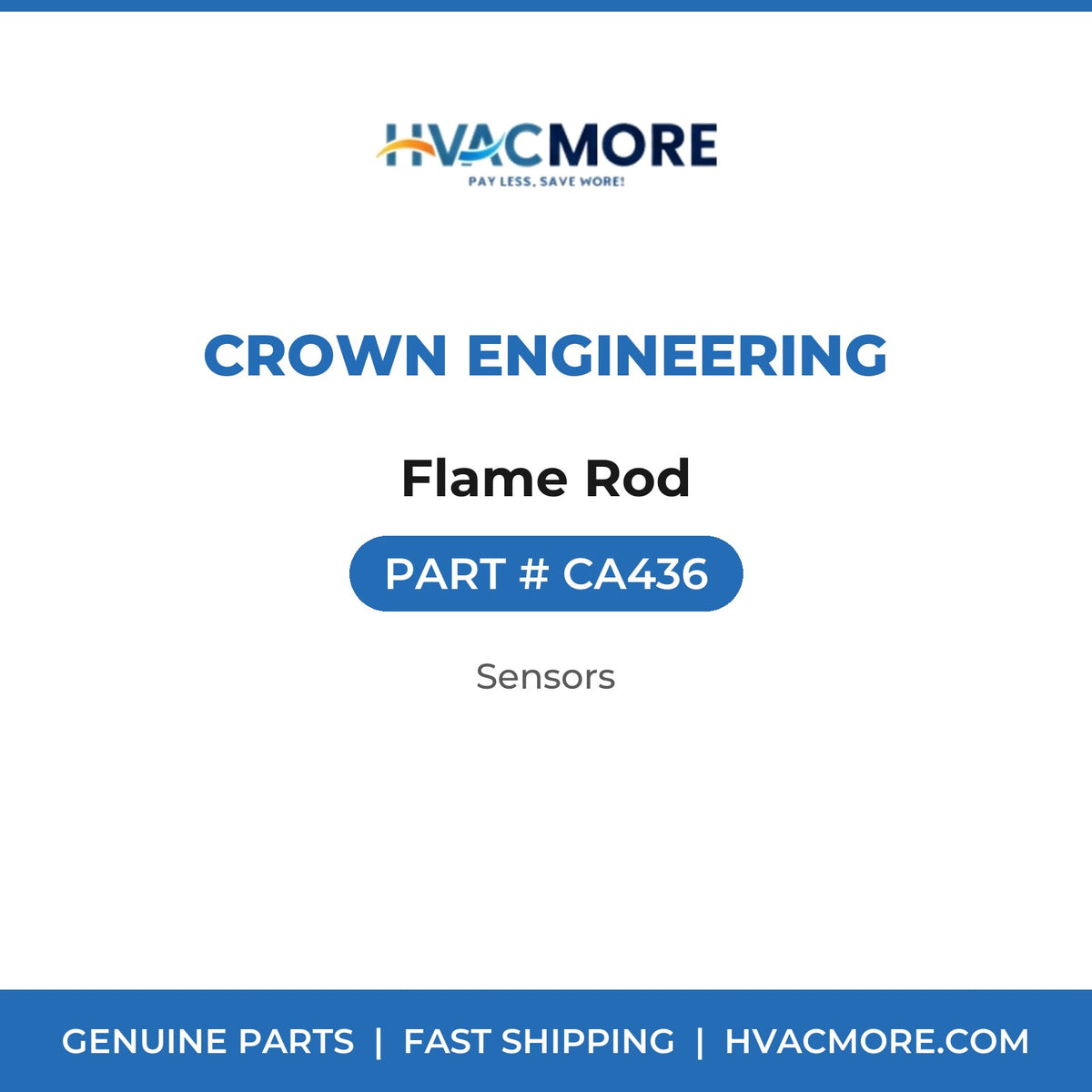 Crown Engineering Flame Rod CA436