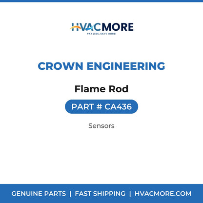 Crown Engineering Flame Rod CA436