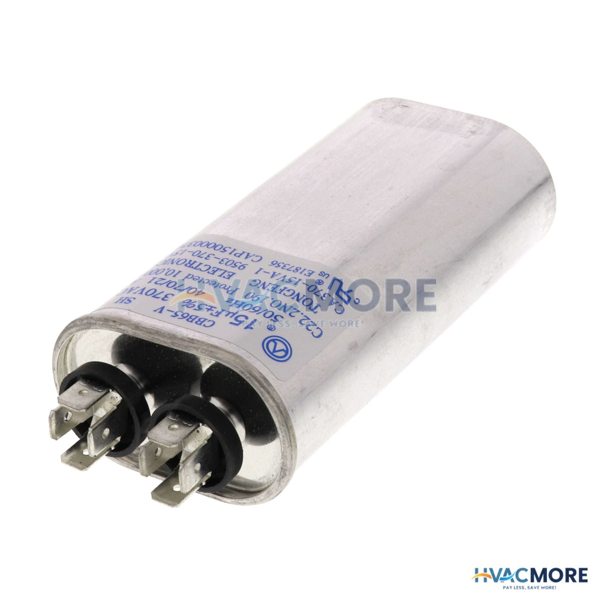 Goodman-Amana 15 MFD 370V Capacitor CAP150000370VAP