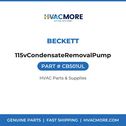 Beckett 115vCondensateRemovalPump CB501UL