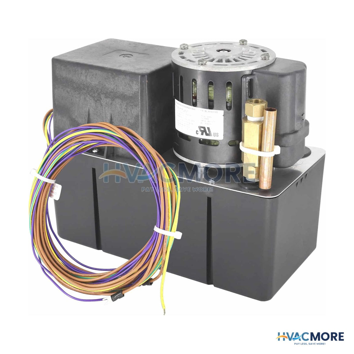 Beckett Pumps CB504ULHTSP Large Plenum Rated Condensate Pump, 460V, 50 ft Max Lift, Rated to 212° F CB504ULHTSP