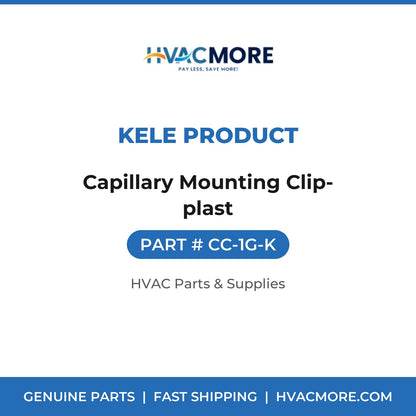 Kele Product Capillary Mounting Clip-plast CC-1G-K
