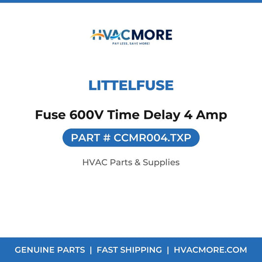 Littelfuse Fuse 600V Time Delay 4 Amp CCMR004.TXP