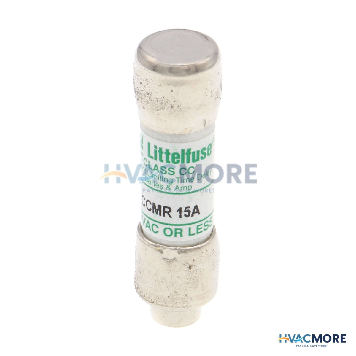 Littelfuse 15 Amp Slo-Blo Time-Delay Class CC Current Limiting Fuse (600V) CCMR015.TXP
