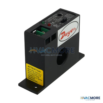 Dwyer Solid Core Current Switch (Adjustable (Min 1.0A), N.O.) CCS-131100