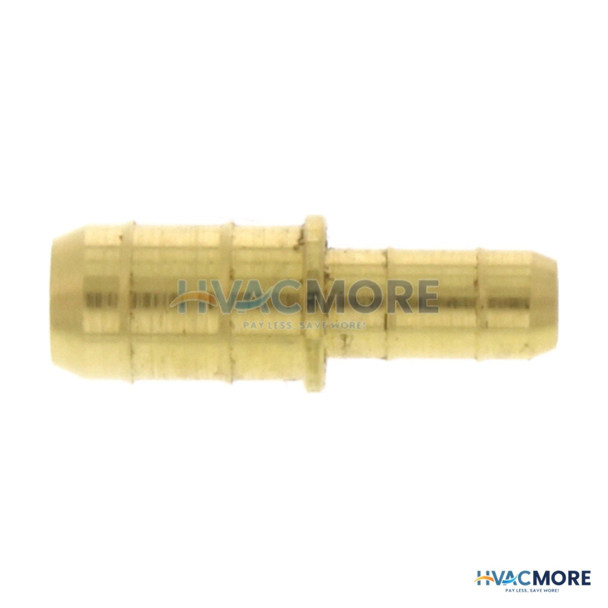 Honeywell 1/2" Barbed x 1/2" Barbed Plastic Tubing Coupling (brass) CCT1617B