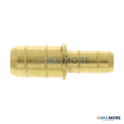 Honeywell 1/2" Barbed x 1/2" Barbed Plastic Tubing Coupling (brass) CCT1617B