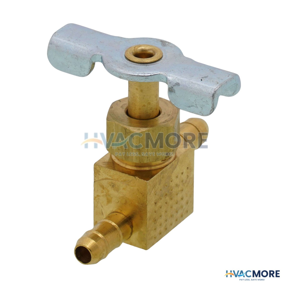 Honeywell 1/4" Barbed x 1/4" Barbed Pneumatic Needle Valve CCT2127B