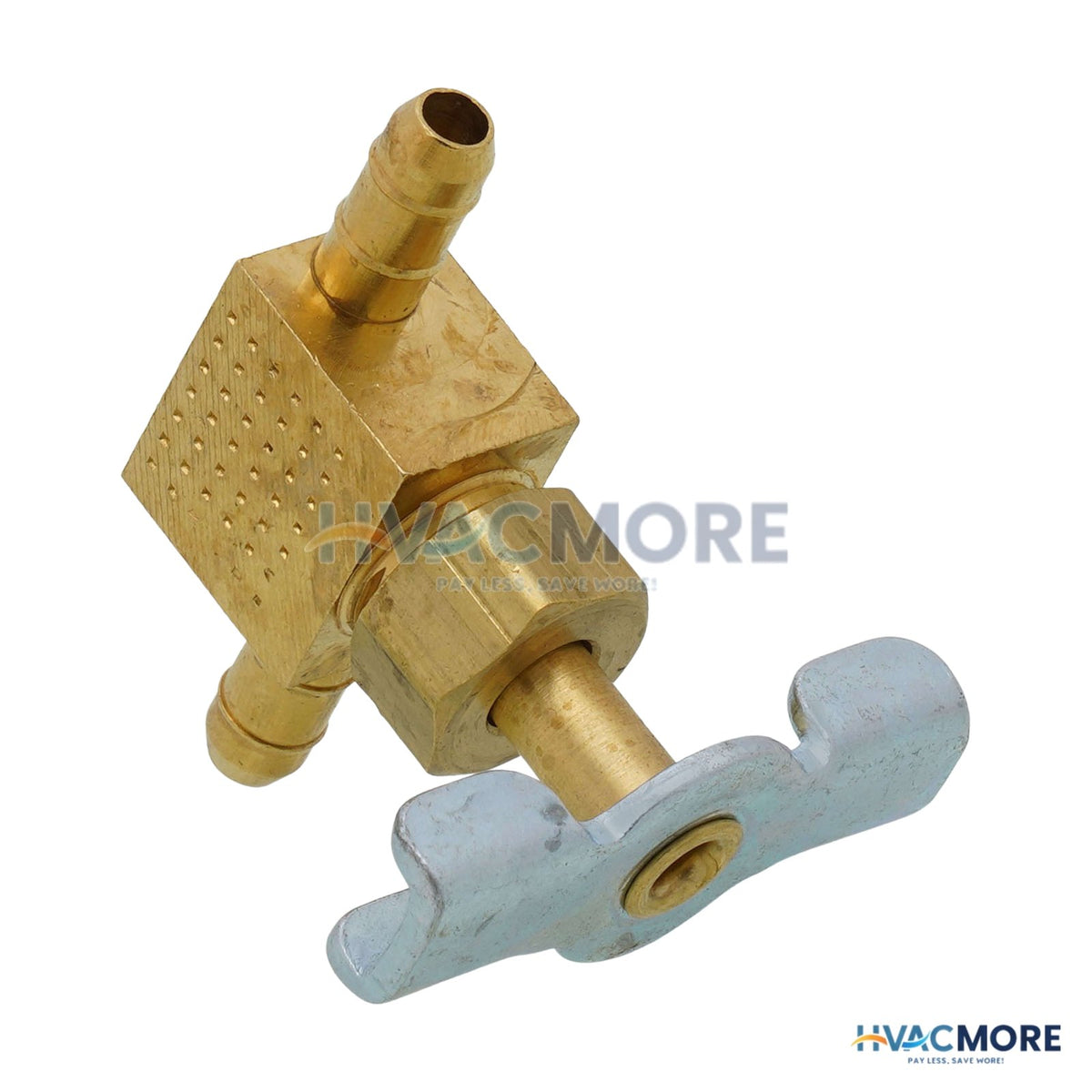 Honeywell 1/4" Barbed x 1/4" Barbed Pneumatic Needle Valve CCT2127B