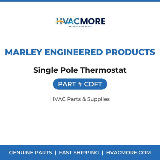 Marley Engineered Products Single Pole Thermostat CDFT