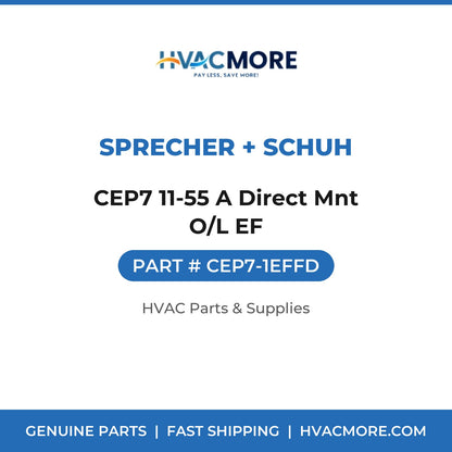 Sprecher + Schuh CEP7 11-55 A Direct Mnt O/L EF CEP7-1EFFD