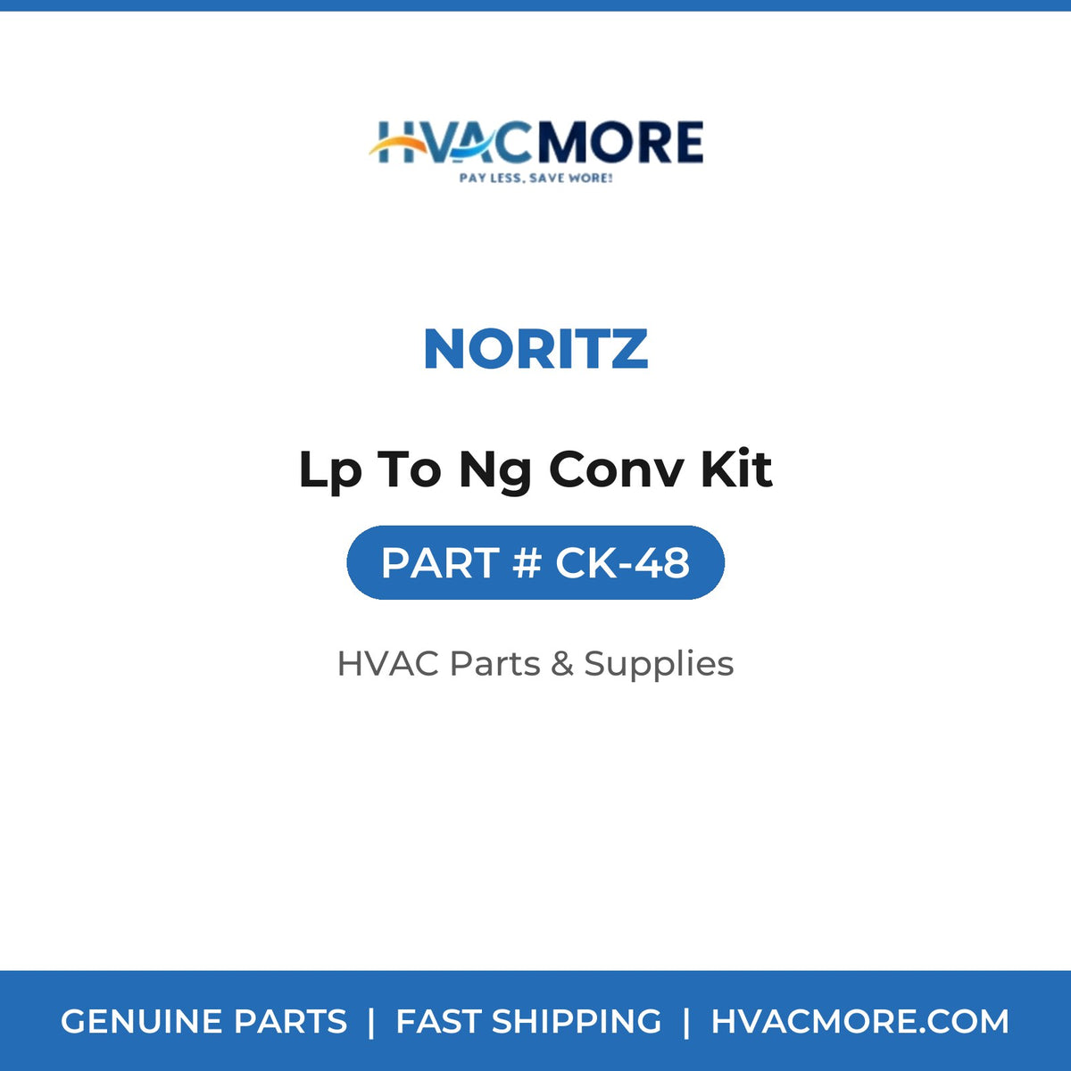 Noritz Lp To Ng Conv Kit CK-48