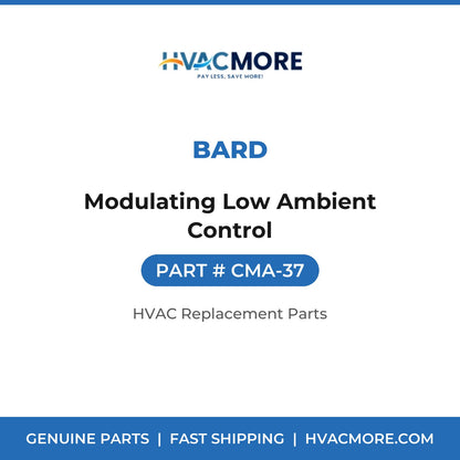 Bard Modulating Low Ambient Control CMA-37