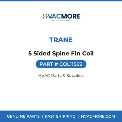 Trane 5 Sided Spine Fin Coil COL11569